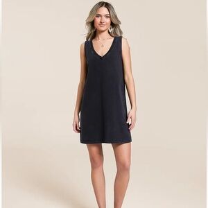 White Crow by Buckle Iris Black Mini Tank Tee Dress Capsule Wardrobe
